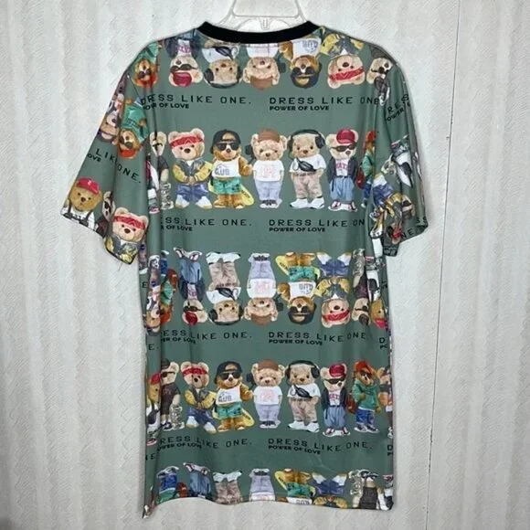 ❤️ 🆕 FASHIONIST STYLE Kike One Tshirt Dress Size M - Picture 3 of 4